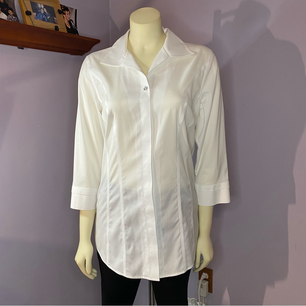 Chico's No-Iron White Dress Shirt
